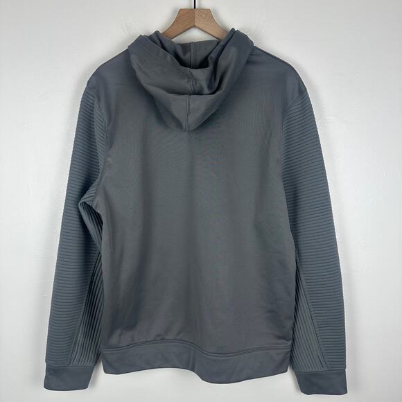 NBA Mens Los Angeles Clippers Basketball TX3 Warm Active Logo Grey Hoodie Large - Picture 2 of 13